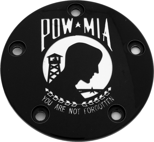 TC TIMER COVER POW-MIA BLACK-563-05139 TC TIMER COVER POW-MIA BLACK-563-05139