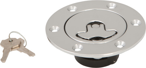FLUSH MOUNT GAS CAP CHROME NON-VENTED `96-UP-820-2311