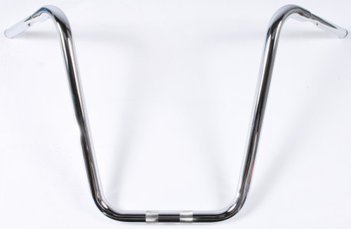 APE HANGER 1-1/4" CHROME 20" 1.25" THRU CLAMP - NON TBW-820-54504