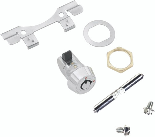 KEY OPERATED FUEL DOOR CHROME-820-52385