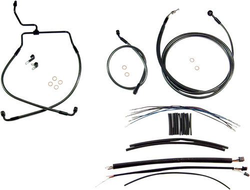 Black Pearl Designer Handlebar Installation Kit 06101026