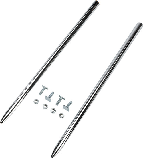 FENDER TRIM SET 2-PIECE CHROME FL 49-84-820-57100