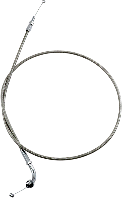 Armor Coat Stainless Steel Throttle/Idle Cable for Cruisers 06500618 Armor Coat Stainless Steel Throttle/Idle Cable for Cruisers 06500618