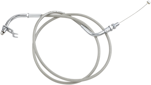 Armor Coat Stainless Steel Throttle/Idle Cable for Cruisers 06500627 Armor Coat Stainless Steel Throttle/Idle Cable for Cruisers 06500627