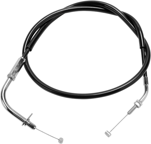 Black Vinyl Throttle Cable 06500891