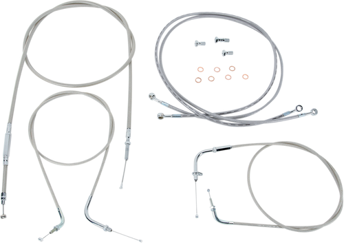 Stainless Handlebar Cable/Line Kit 06501019