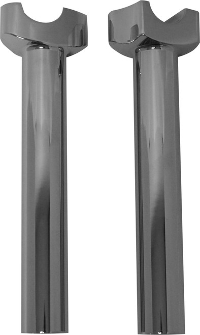 H-BAR RISERS 8.5" STRAIGHT CHROME-820-1331C