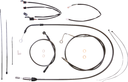 Black Pearl Designer Handlebar Installation Kit 06621051