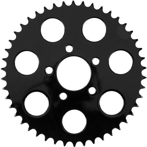 GLOSS BLACK REAR SPROCKET 46T BIG TWIN 00-13-820-51184 GLOSS BLACK REAR SPROCKET 46T BIG TWIN 00-13-820-51184