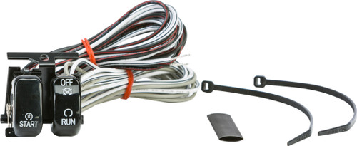 HBAR SWCH BLK WHT LTRS OFF/ STRT REPLACES OEM 71589-96-820-50878