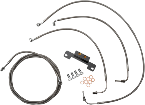 Standard Stainless Braided Handlebar Cable/Brake Line Kit 06620201 Standard Stainless Braided Handlebar Cable/Brake Line Kit 06620201