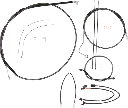 Black Pearl Designer Handlebar Installation Kit 06620961