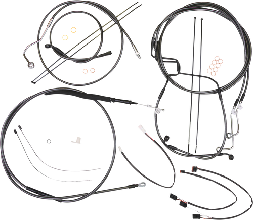 Black Pearl Designer Handlebar Installation Kit 06620958