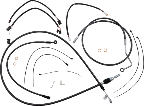 Black Pearl Designer Handlebar Installation Kit 06621015