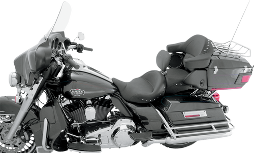 Super Touring 2-Up Seat with Driver Backrest Option 08010566 Super Touring 2-Up Seat with Driver Backrest Option 08010566