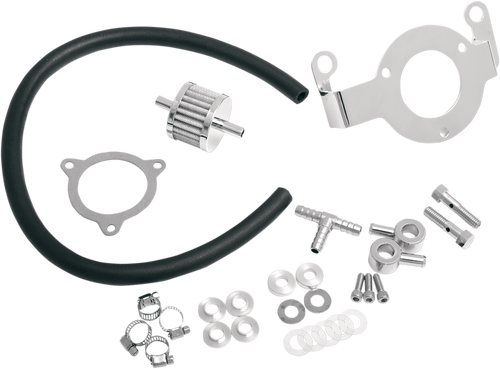 Crankcase Breather with Support Bracket Kit 10130036 Crankcase Breather with Support Bracket Kit 10130036