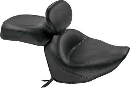 Vintage Wide Touring Seat With Driver Backrest 08100568