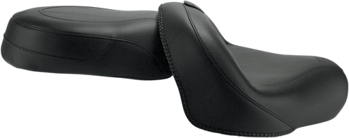Vintage Wide Touring Seat With Driver Backrest 08100705