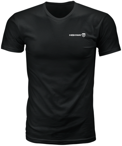 CORPORATE TEE BLACK SM-489-1920S