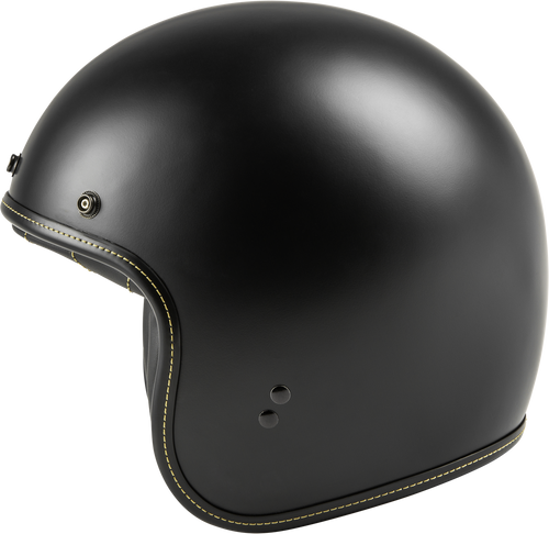 .38 RETRO HELMET MATTE BLACK XL-77-1201X