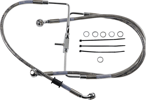 Extended Length Stainless Steel Brake Line 17415846