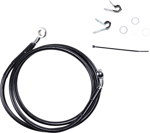 Extended Length Black Vinyl Brake Line Kit 17412536