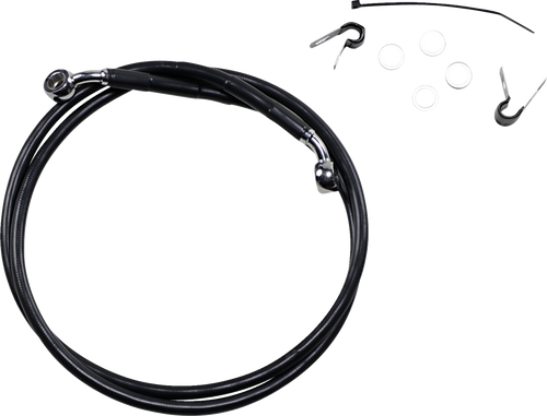 Extended Length Black Vinyl Brake Line Kit 17412537