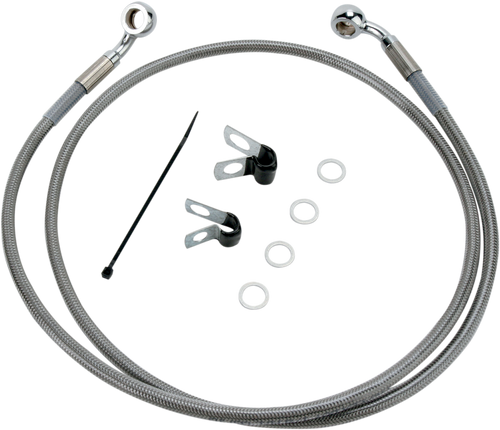 Extended Length Stainless Steel Brake Line Kit 17412643