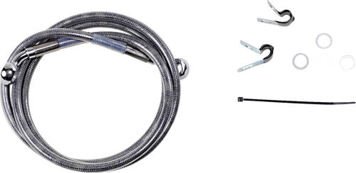 Extended Length Stainless Steel Brake Line Kit 17412648