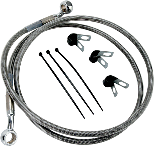 Extended Length Stainless Steel Brake Line Kit 17412649