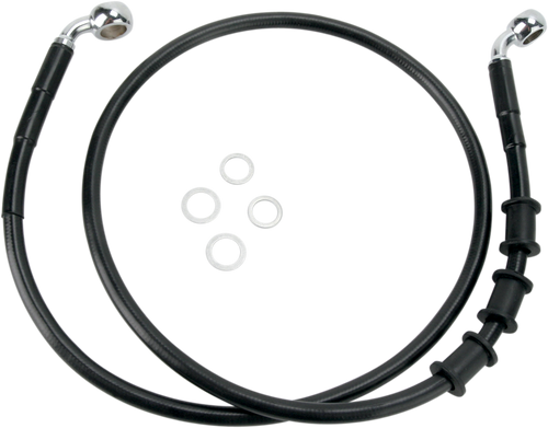 Extended Length Black Vinyl Brake Line Kit 17412849