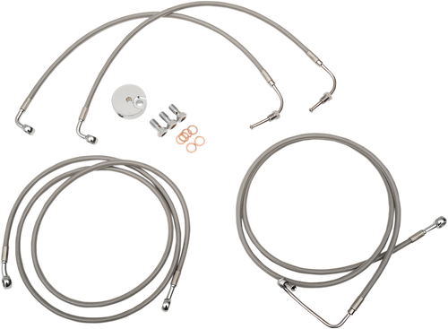 Stainless Steel Brake Line Kit 17413943 Stainless Steel Brake Line Kit 17413943
