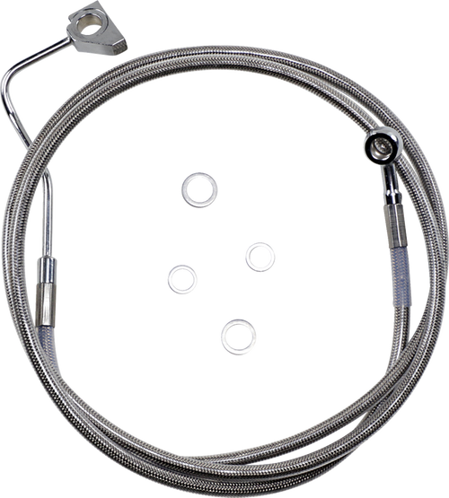 Extended Length Stainless Steel Brake Line Kit 17413990