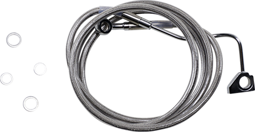 Extended Length Stainless Steel Brake Line Kit 17413993