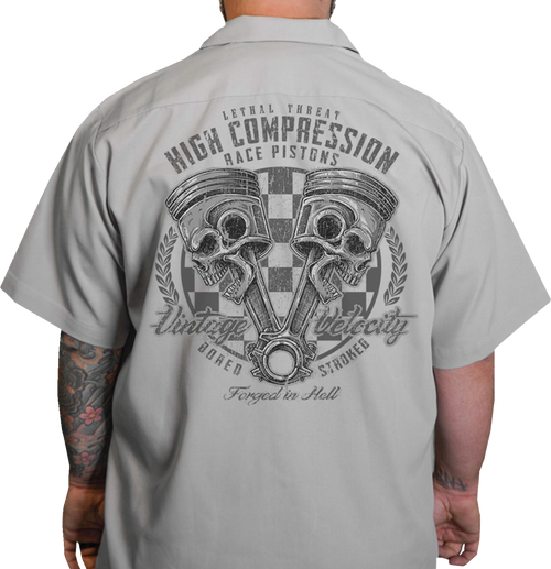 High Compression Pistons Shop Shirt 30403263 High Compression Pistons Shop Shirt 30403263