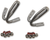 Replacement Saddlebag Lid Strike Kit 35011156