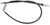 Black Vinyl Clutch Cable K288027