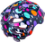 Child Chakra Lighted Confetti Bicycle Helmet 01510360