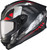EXO-R420 FULL-FACE HELMET DISTILLER BLACK/RED MD-75-1170M