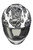 EXO-R320 FULL-FACE HELMET SKULL-E SILVER SM-75-2130S