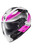 RYZER FULL-FACE HELMET EDGE PINK XL-75-2316X