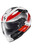 RYZER FULL-FACE HELMET EDGE RED MD-75-2317M RYZER FULL-FACE HELMET EDGE RED MD-75-2317M