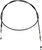 Black Vinyl Throttle Cable 06500827