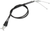 Black Vinyl Throttle Cable 06501259