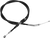 Black Vinyl Clutch Cable 06520174