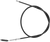 Black Vinyl Clutch Cable 06520361