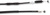 Black Vinyl Clutch Cable 06521741
