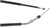 Black Vinyl Clutch Cable 06521748