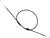 Black Vinyl Clutch Cable 06521977
