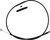 High-Efficiency Stealth Clutch Cable 06523012